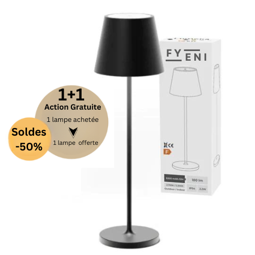 Lampe sans fil 1+1 GRATUITE